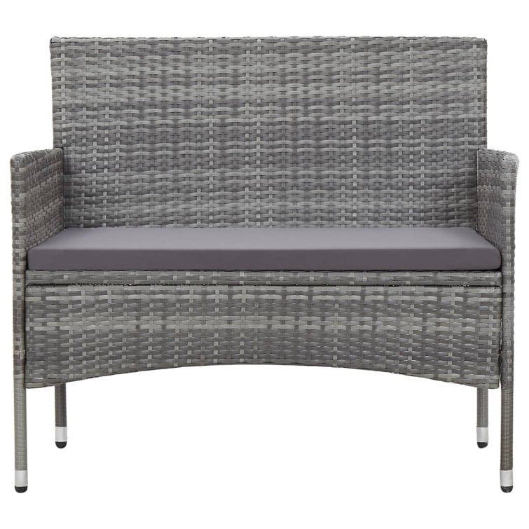 Garten Living Gartenbank aus Polyrattan & Bewertungen Wayfair.de